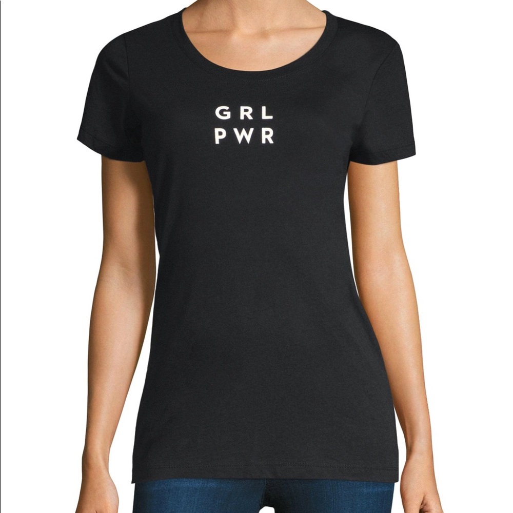 NEW Milly + Girls inc GRL PWR Collab Tee M/L - Picture 4 of 5